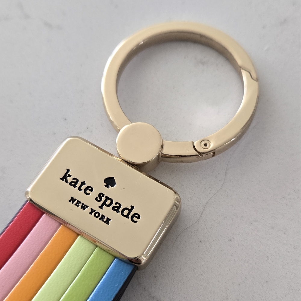 Kate Spade Rainbow Keychain - Picture 4 of 11